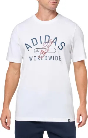 adidas Men's Collegiate Short Sleeve T-Shirt