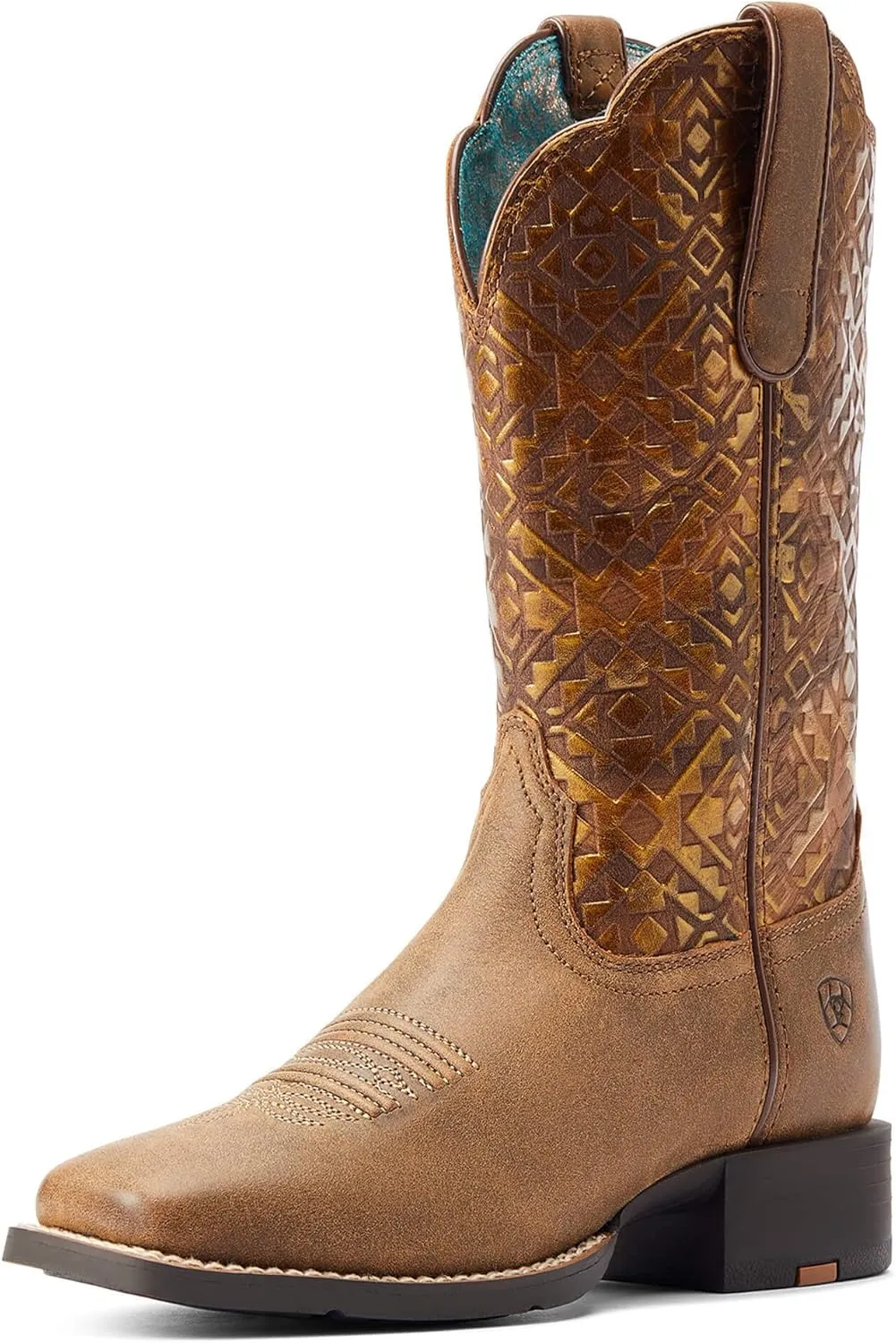 Ariat Women's Round Up Square Toe Western Boot