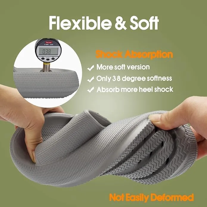 ASTRA Cloud Slides Pillow Slippers for Women and Men | Shower Slippers Bathroom Sandals | Ultra Soft | Cushioned Thick Sole | Indoor & Outdoor
