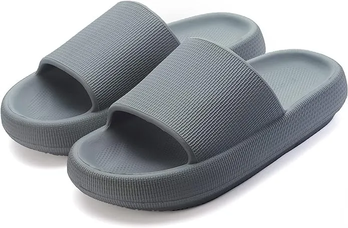 ASTRA Cloud Slides Pillow Slippers for Women and Men | Shower Slippers Bathroom Sandals | Ultra Soft | Cushioned Thick Sole | Indoor & Outdoor