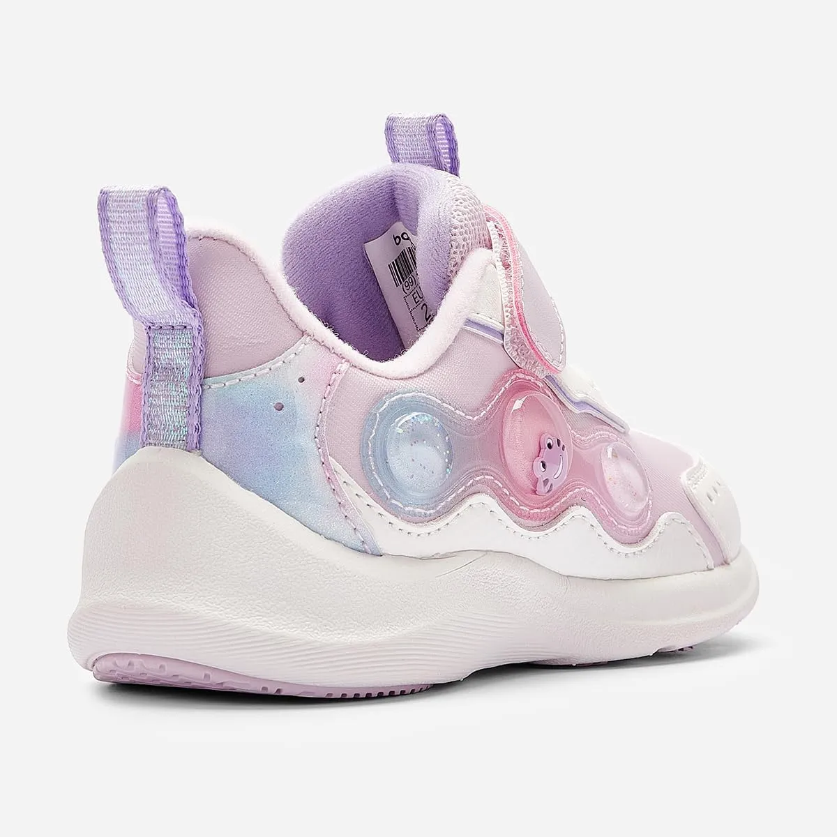 Balabala Unisex Toddler Fashion Walking Shoes, Hook and Loop Anti-Slip Toddler Shoes for Fall Winter