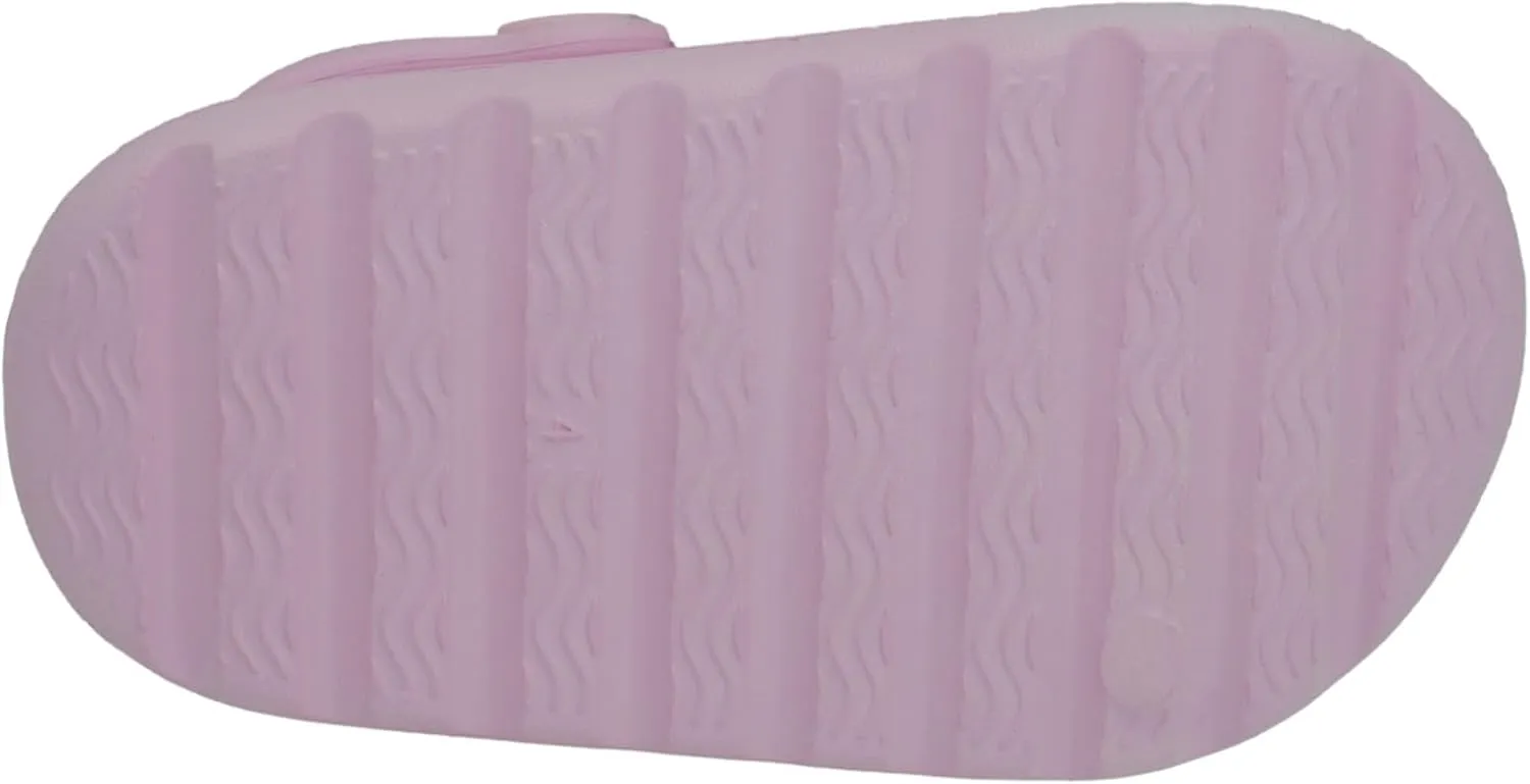 Barbie Toddler Girls' Cloud Slides - Cute & Comfy Slip-On Sandals for Summer, Pool, or Beach