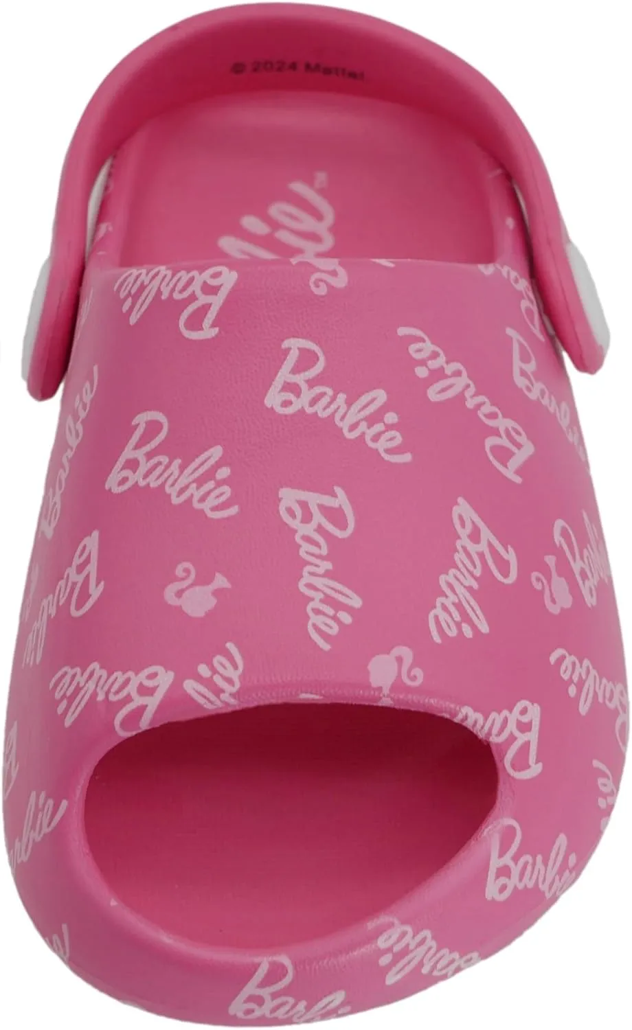 Barbie Toddler Girls' Cloud Slides - Cute & Comfy Slip-On Sandals for Summer, Pool, or Beach