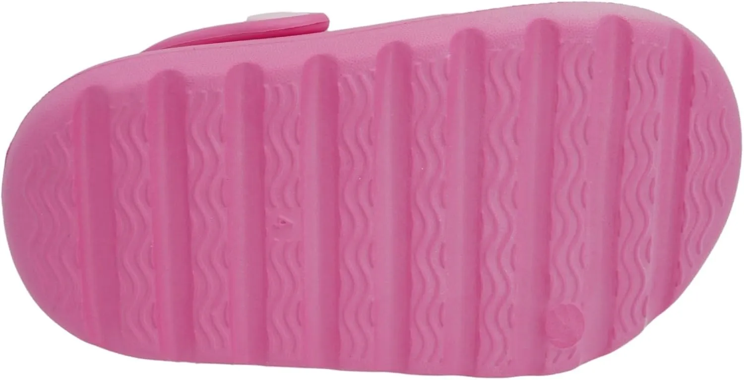 Barbie Toddler Girls' Cloud Slides - Cute & Comfy Slip-On Sandals for Summer, Pool, or Beach