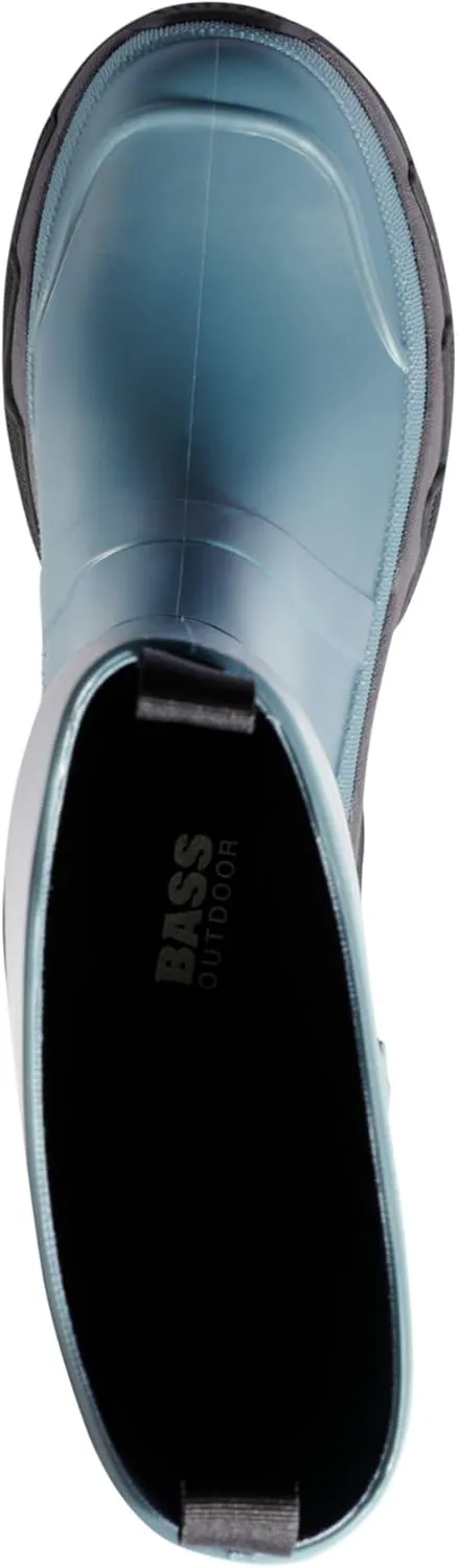 BASS OUTDOOR Women's Rain Waterproof Boots for Garden Or Yard Hiking