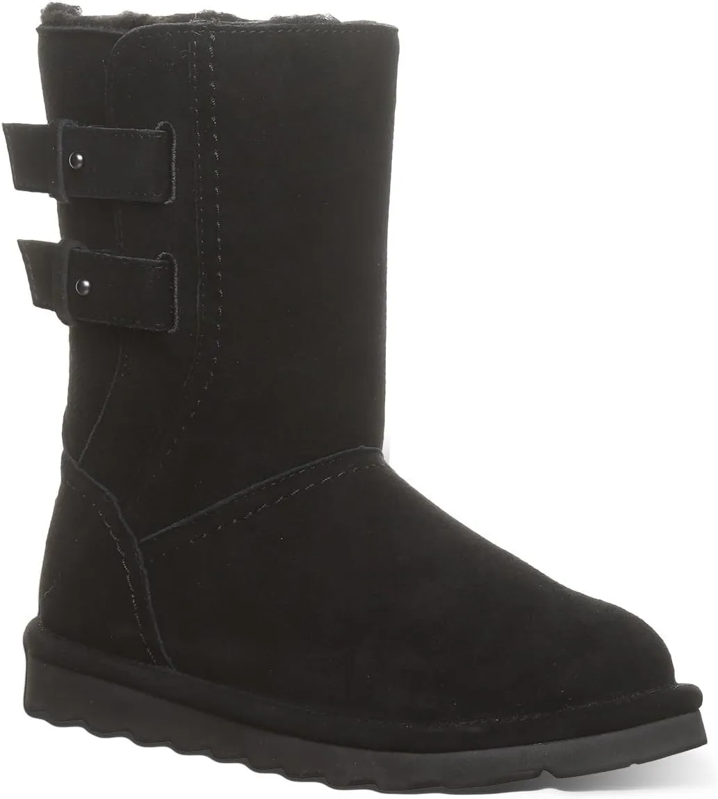 BEARPAW Women's Aurelia Boot | Women's Boot Classic Suede | Women's Pull On Boot | Comfortable Winter Boot | Multiple Colors & Sizes