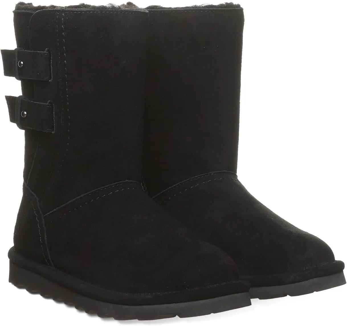 BEARPAW Women's Aurelia Boot | Women's Boot Classic Suede | Women's Pull On Boot | Comfortable Winter Boot | Multiple Colors & Sizes