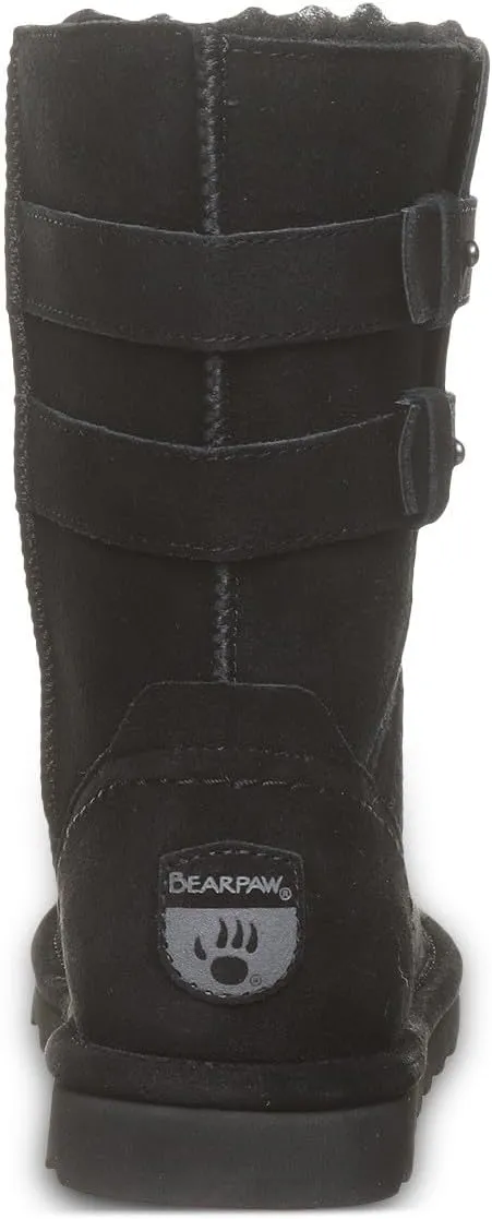 BEARPAW Women's Aurelia Boot | Women's Boot Classic Suede | Women's Pull On Boot | Comfortable Winter Boot | Multiple Colors & Sizes