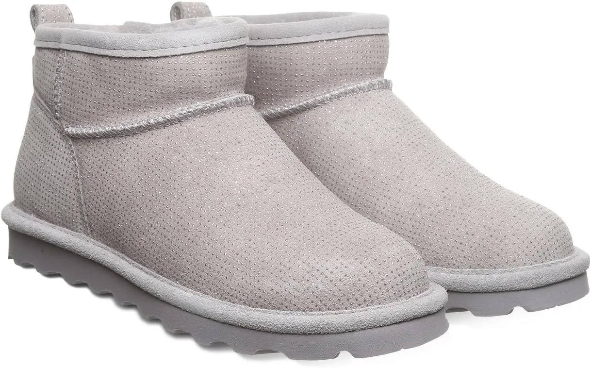 BEARPAW Women's Shorty Exotic Boot | Women's Ankle Boot | Comfortable Winter Boot