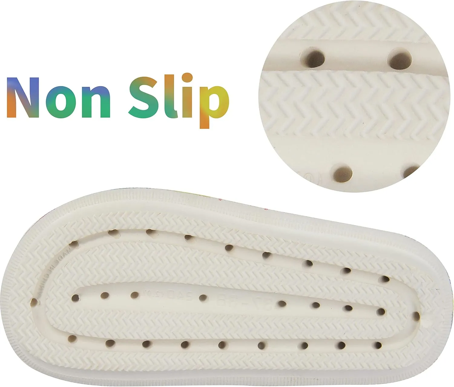 BenSorts Pillow Sandals for Women Men Thick Sole Adjustable Buckles EVA