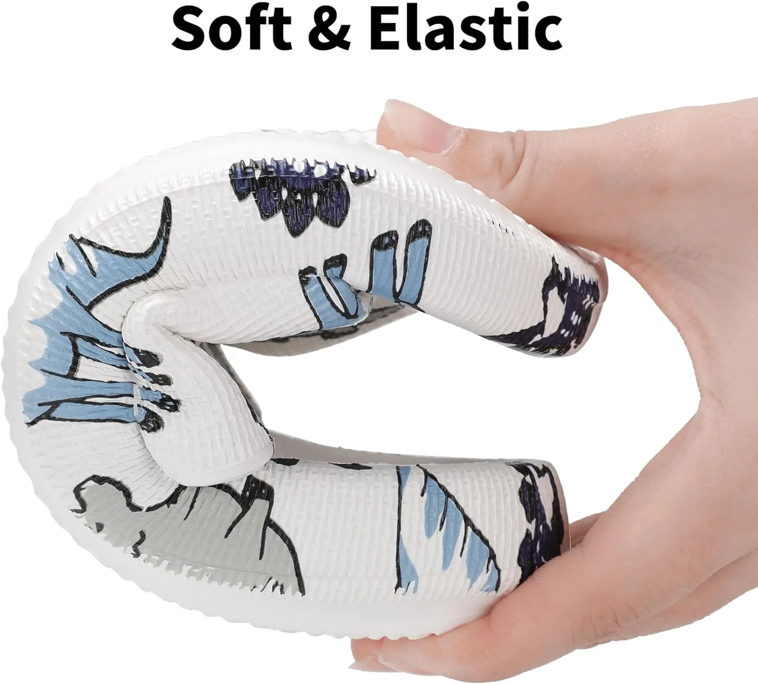 Boys and Girls Cloud Slides for Kids – Non-Slip Summer Slippers Lightweight Beach, Pool, and Indoor Shower Sandals