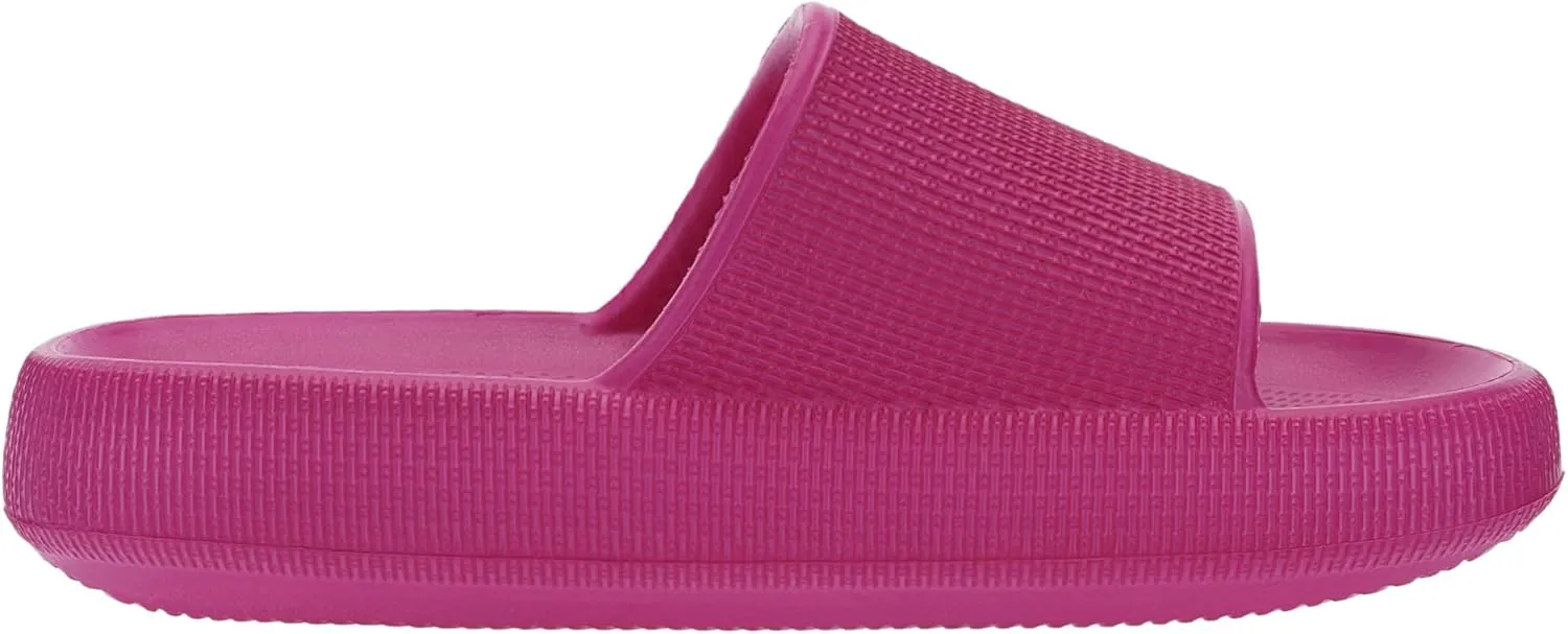 BRONAX Pillow Slippers for Women and Men | House Slides Shower Sandals | Cushioned Thick Sole