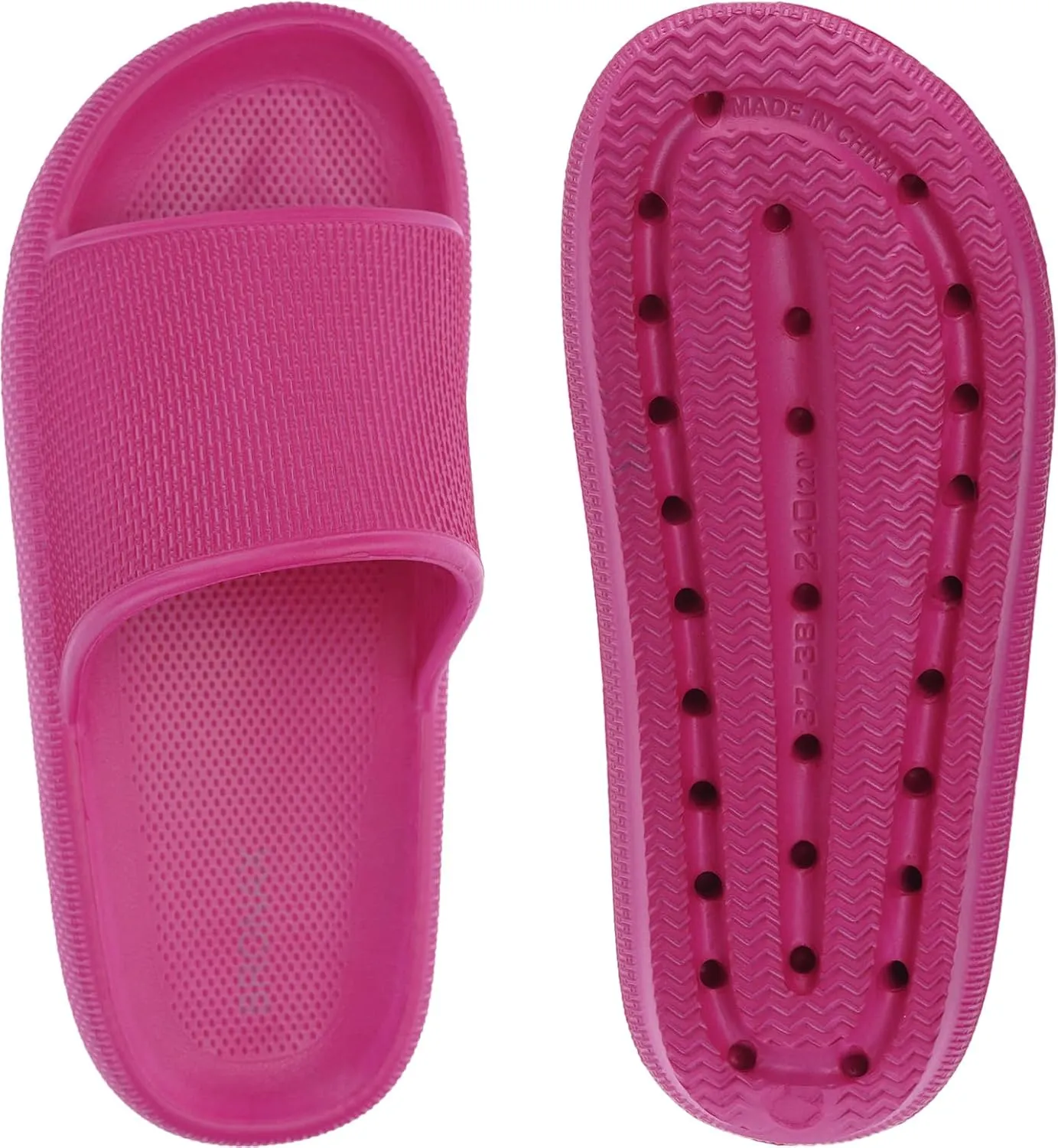 BRONAX Pillow Slippers for Women and Men | House Slides Shower Sandals | Cushioned Thick Sole
