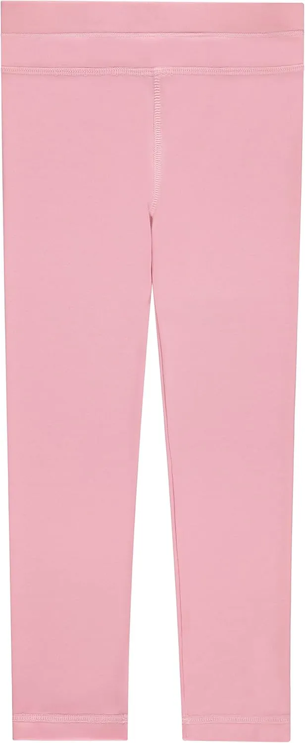 BTween Girls’ 4 Pack Leggings Set, Exercise, Sports Tights with Wide Waistband for Girls
