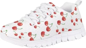 Butterfly Print Cute Tennis Shoes for Girls Nonslip Lightweight School Dance Athletic Running Shoes Kids Casual Sport Sneakers