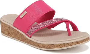 BZees Women's Bora Bright Wedge Sandal