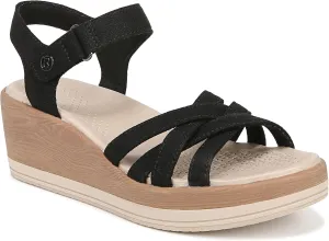 BZees Women's Rhythm Wedge Strappy Sandal