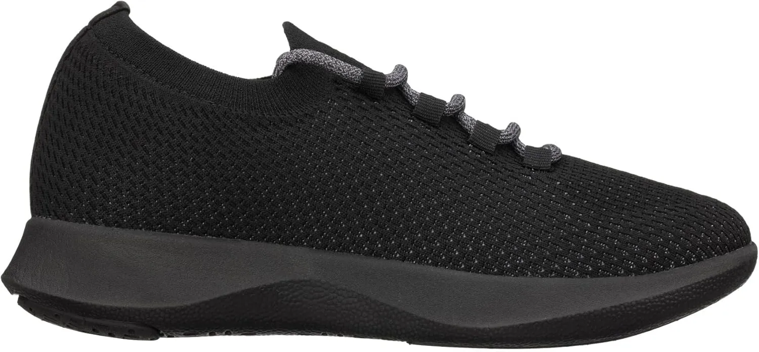 CALTO Men's Invisible Height Increasing Elevator Shoes - Black Ultra Lightweight Sporty Sneakers - 2.4 Inches Taller - Q081 - Size 9 D(M) US