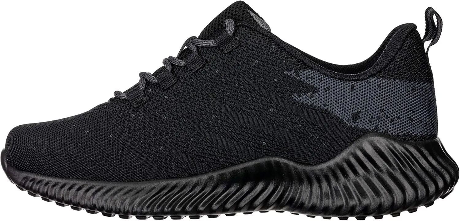 CALTO Men's Invisible Height Increasing Elevator Shoes - Black/Grey Ultra Lightweight Sporty Sneakers - 2.8 Inches Taller - Q216 - Size 10.5 D(M) US