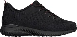 CALTO Men's Invisible Height Increasing Elevator Shoes - Black/Red Ultra Lightweight Sporty Sneakers - 2.6 Inches Taller - Q211 - Size 8.5 D(M) US