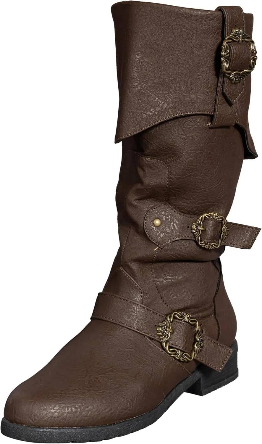 Caribbean Pirate Boots Adventure Footwear Halloween Costume Renaissance Medieval Cosplay