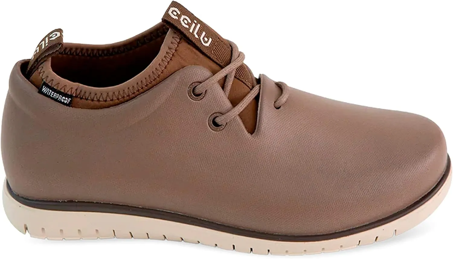 Ccilu XpreSole Panto Men's Low-Top Boots, Outdoor Boots, Waterproof, Lightweight, Vegan, High Grip, Made from Sustainable Coffee Grounds