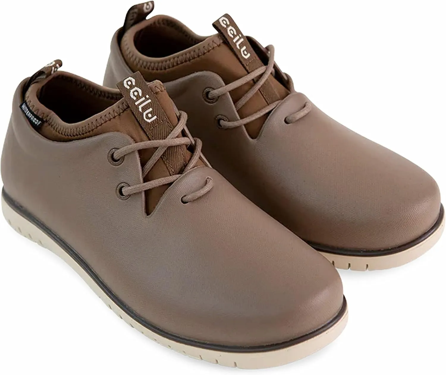 Ccilu XpreSole Panto Men's Low-Top Boots, Outdoor Boots, Waterproof, Lightweight, Vegan, High Grip, Made from Sustainable Coffee Grounds