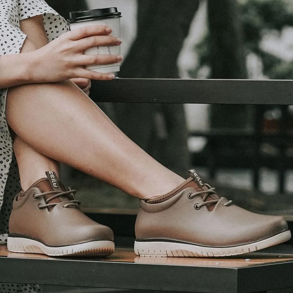Ccilu XpreSole Panto Women's Low-Top Boots, Outdoor Boots, Waterproof, Lightweight, Vegan, High Grip, Made from Sustainable Coffee Grounds