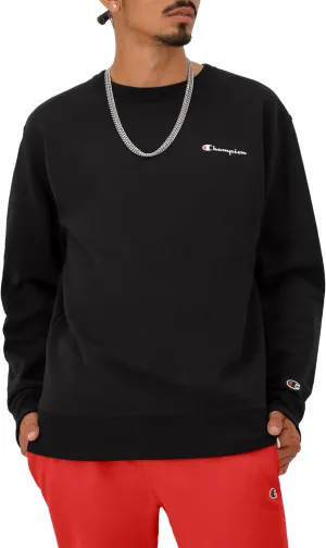 Champion Men's Sweatshirt, Powerblend, Fleece Midweight Crewneck Sweatshirt (Reg. Or Big & Tall)