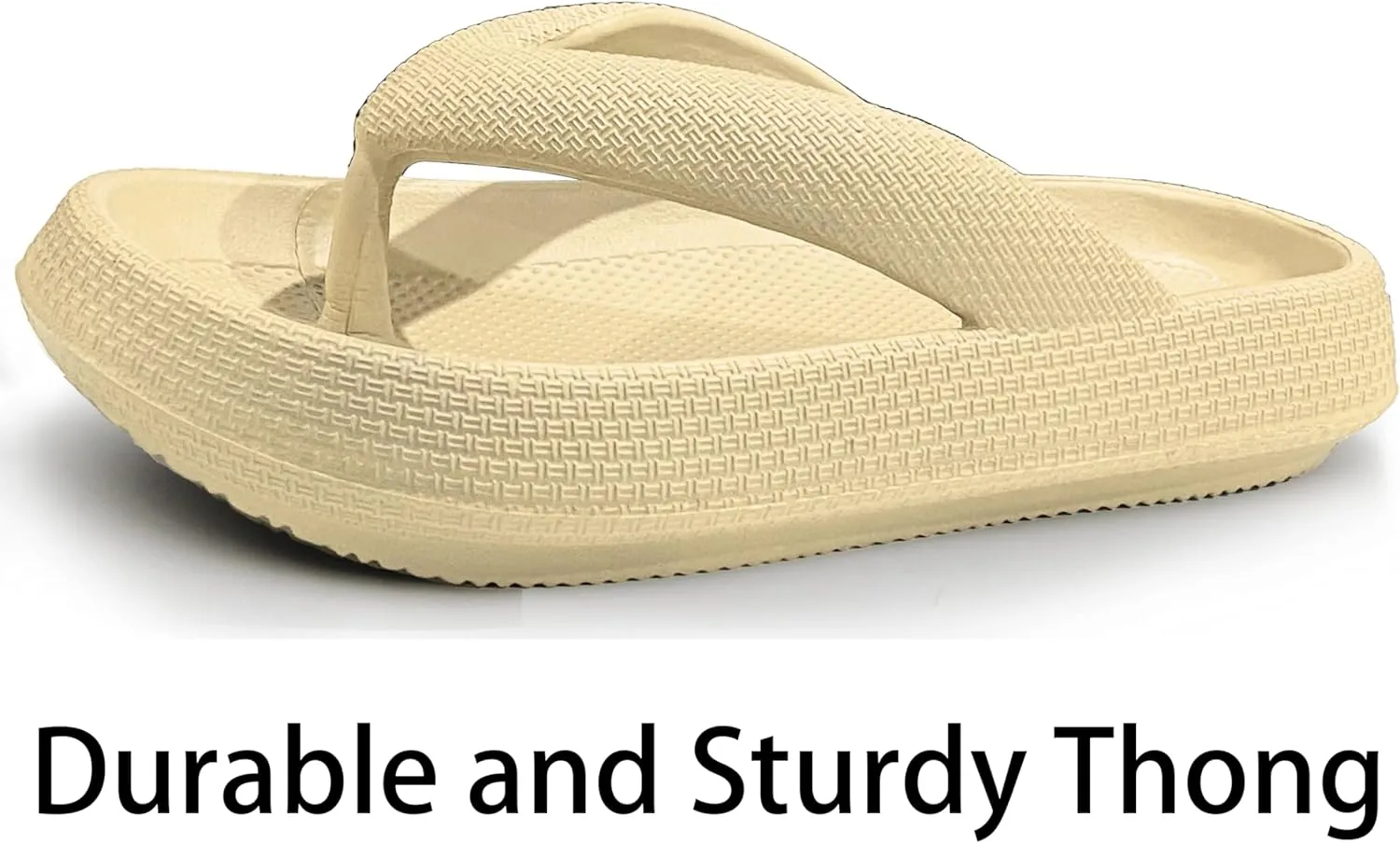 Cloud Flip Flops for Men Women Orthotic Lightweight Beach Slides Pillow Soft Slides Sandals Cushion Beach Flip Flops EVA Comfy Bath Spa Walking Sandals Pool Thong Slippers