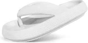 Cloud Flip Flops for Men Women Orthotic Lightweight Beach Slides Pillow Soft Slides Sandals Cushion Beach Flip Flops EVA Comfy Bath Spa Walking Sandals Pool Thong Slippers