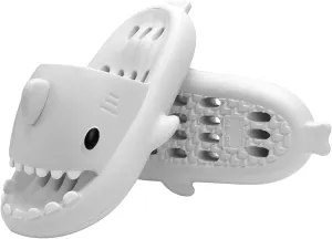 Cloud Shark Slides Men Women Summer Slippers Non-Slip Beach Shower Bathroom Sandals Pillow Thick Sole