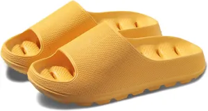 Cloud Slides for Women Men Breathable Pillow Slippers Non-Slip Shower Bath Platform Foam Sandals for Indoor Outdoor House