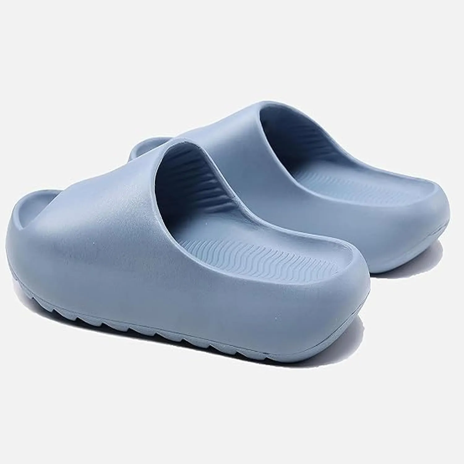 Cloud Slides for Women Men Kids,Unisex EVA Soft Recovery Slides,Thick Sole Open Toe Toddler Boys Girls Beach Slippers Shower Shoes Outdoor&Indoor House Slippers