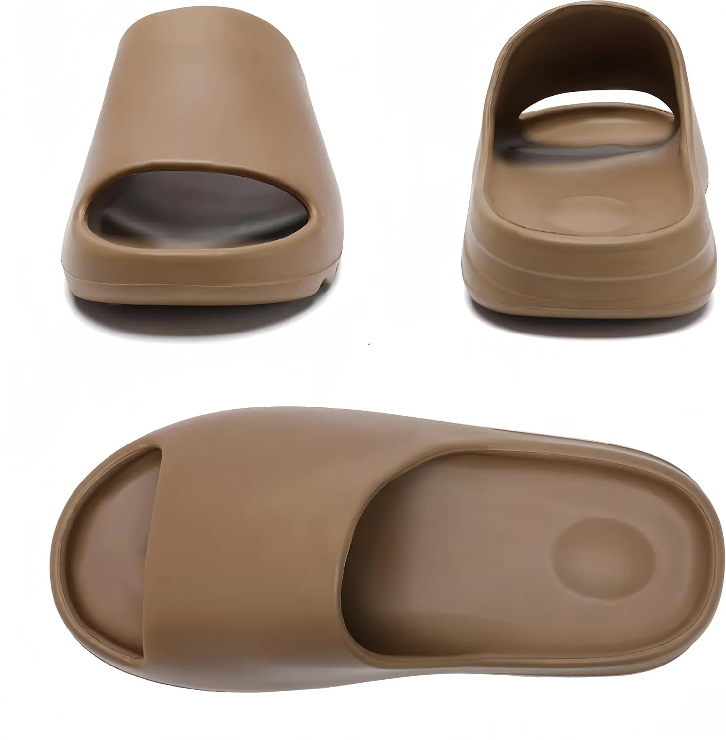 Cloud Slides Sandals for Women Men, Pillow Slippers,Open Toe Garden Shoes,sandals women,Drying Soft Lightweight Shower Shoes for Indoor and Outdoor