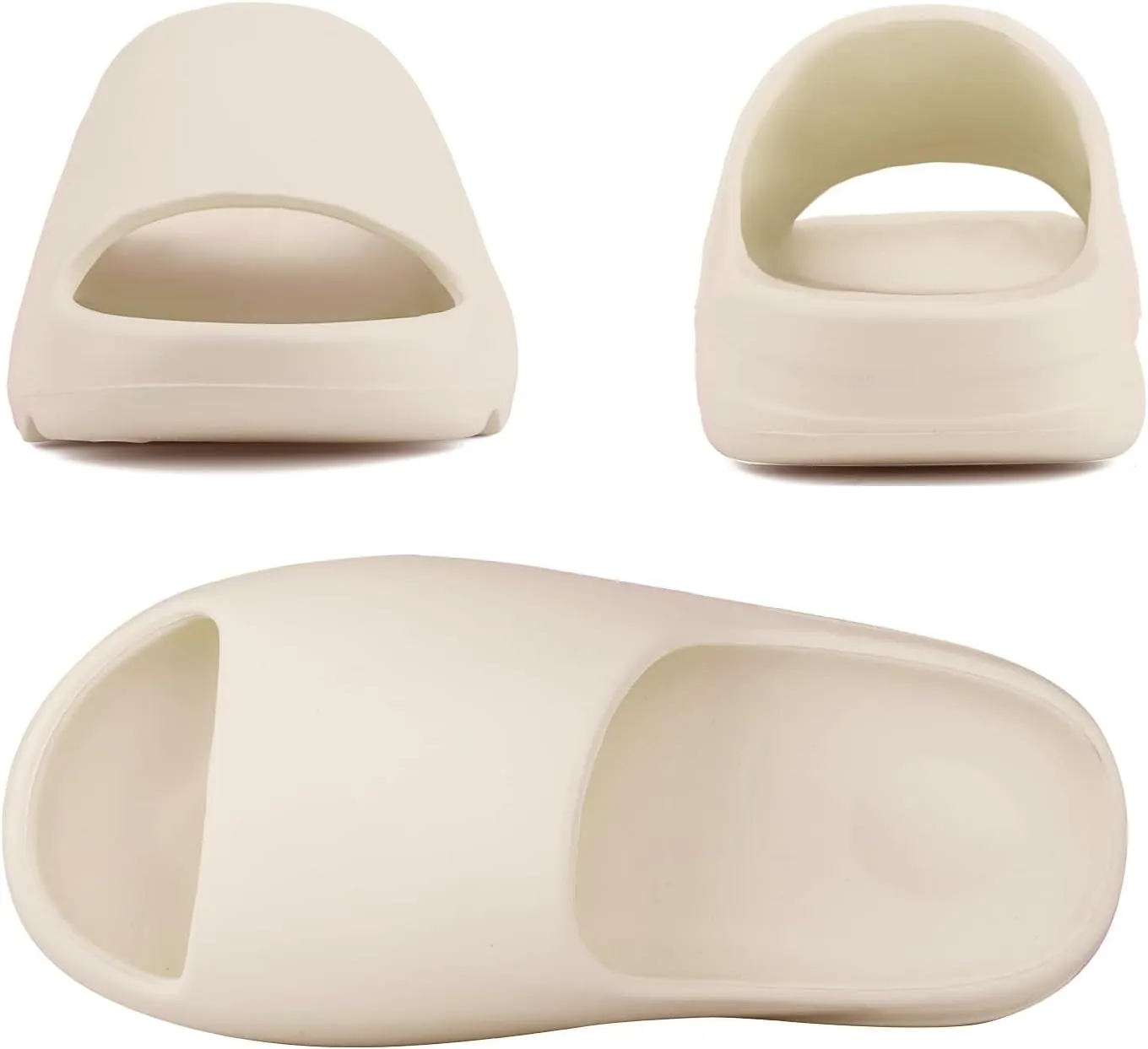 Cloud Slides Sandals for Women Men, Pillow Slippers,Open Toe Garden Shoes,sandals women,Drying Soft Lightweight Shower Shoes for Indoor and Outdoor