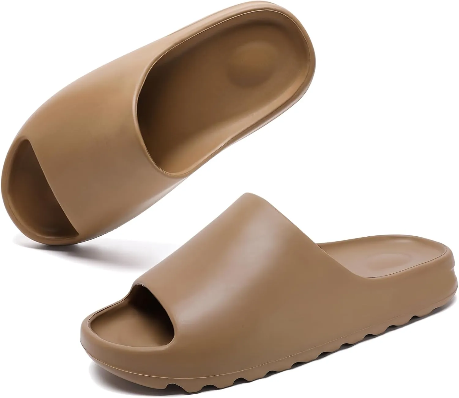 Cloud Slides Sandals for Women Men, Pillow Slippers,Open Toe Garden Shoes,sandals women,Drying Soft Lightweight Shower Shoes for Indoor and Outdoor