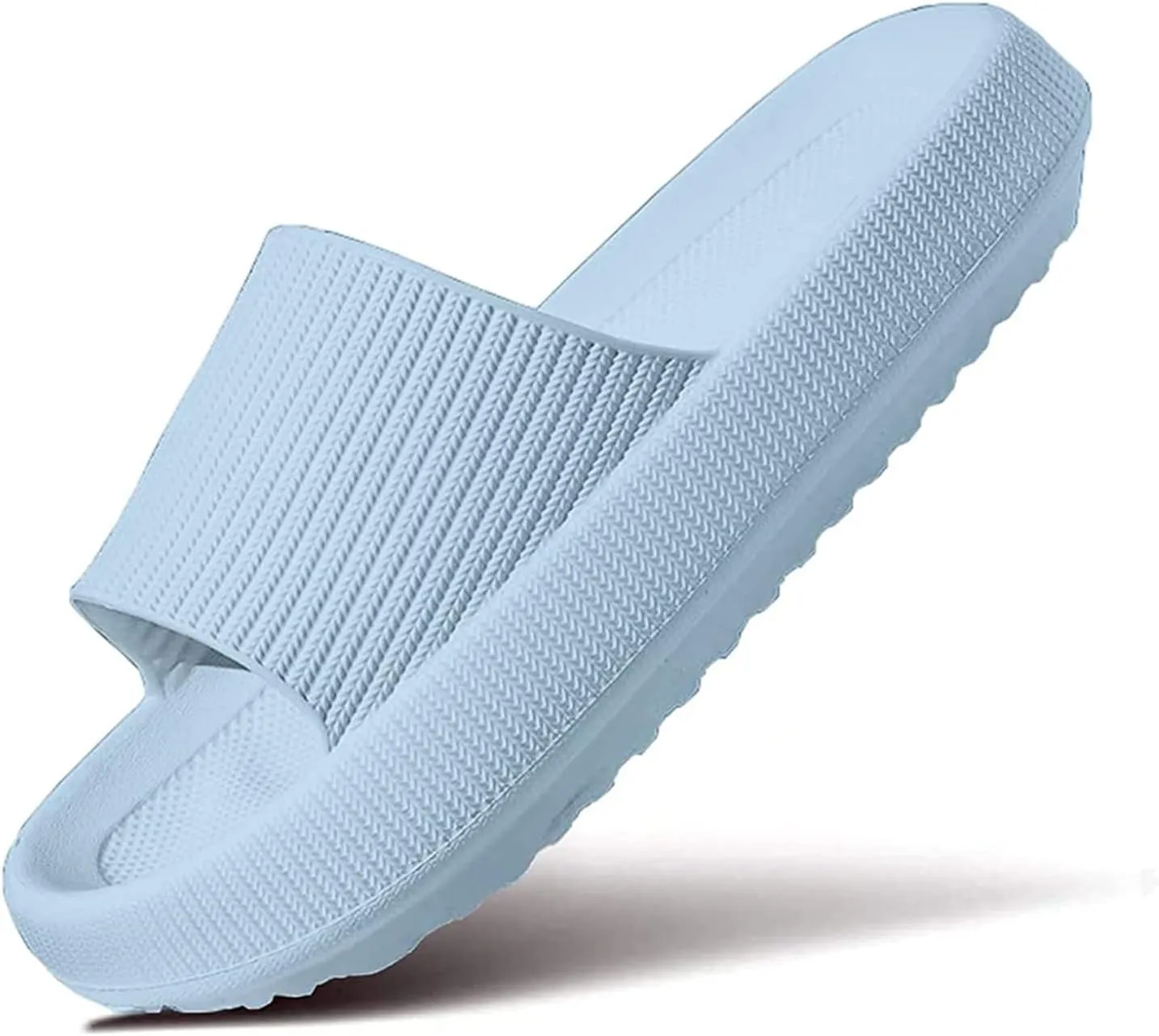 Cloud Slippers for Women and Men Pillow Slippers Non-Slip Shower Slides Bathroom Sandals | Super Comfy | Cushion Thick Sole