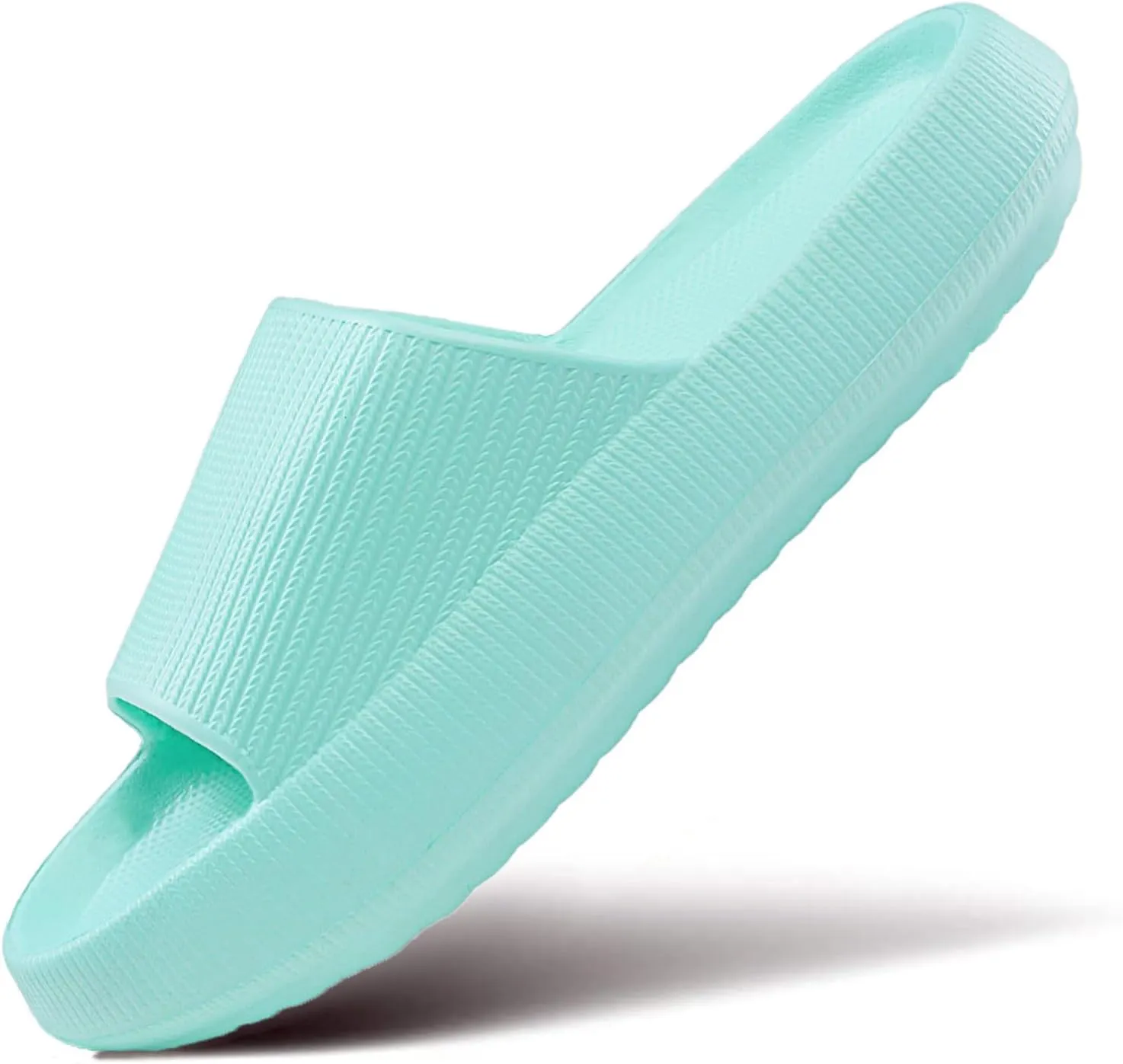 Cloud Slippers for Women and Men Pillow Slippers Non-Slip Shower Slides Bathroom Sandals | Super Comfy | Cushion Thick Sole