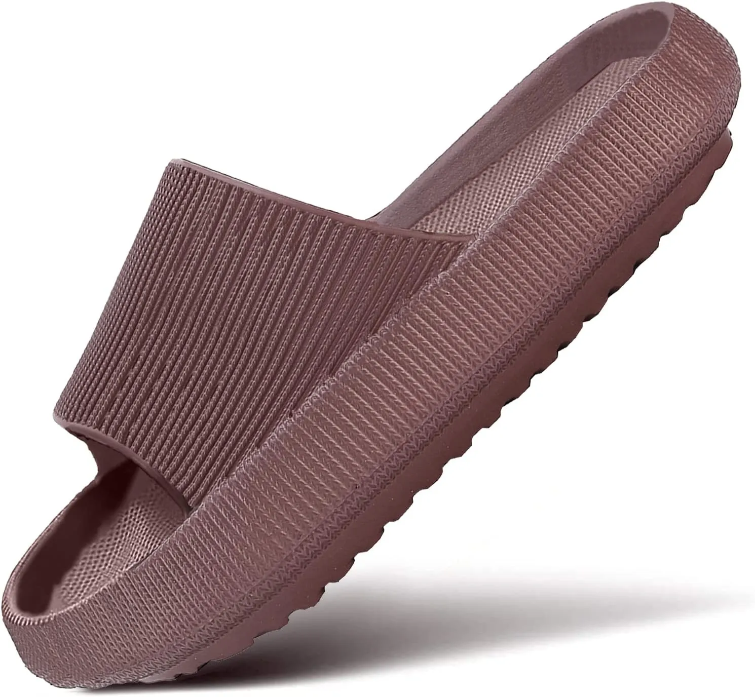 Cloud Slippers for Women and Men Pillow Slippers Non-Slip Shower Slides Bathroom Sandals | Super Comfy | Cushion Thick Sole