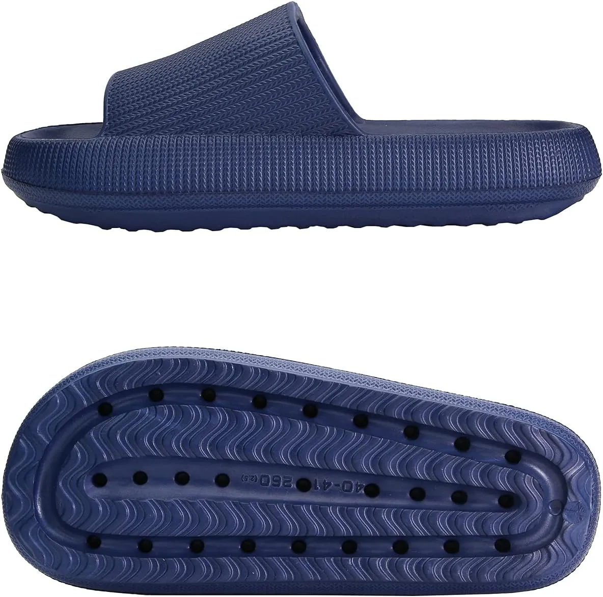 Cloud Slippers for Women and Men Pillow Slippers Non-Slip Shower Slides Bathroom Sandals | Super Comfy | Cushion Thick Sole