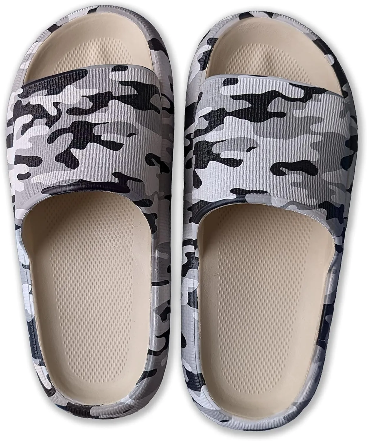 Cloud Slippers for Women and Men, Unisex Pillow Slippers, Anti-Slip Shower Sandals, Extremely Comfortable Platform Shoes, Ultra Thick Cushion Sole, Indoor and Outdoor Slides