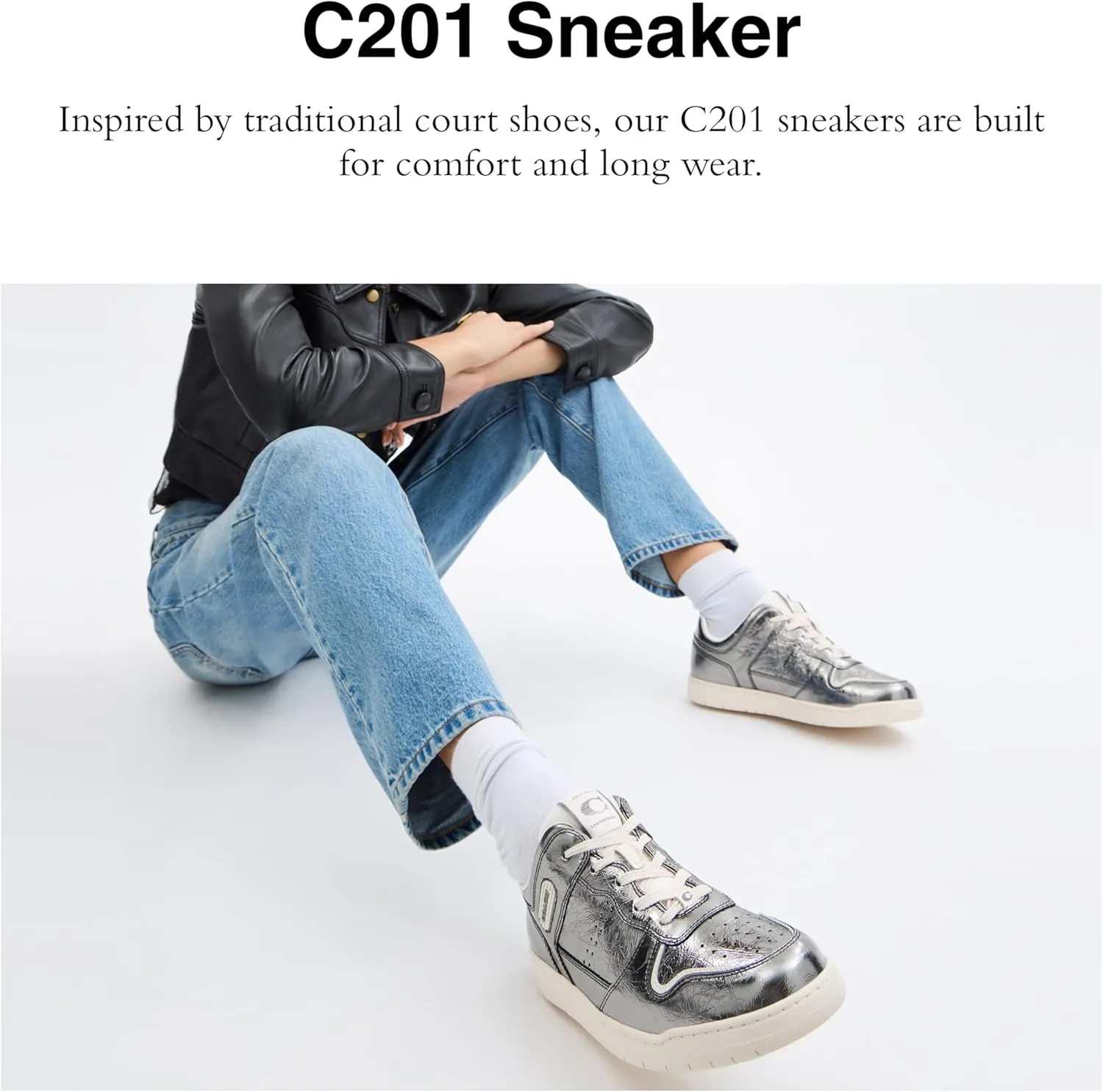 COACH Women's C201 Sneaker
