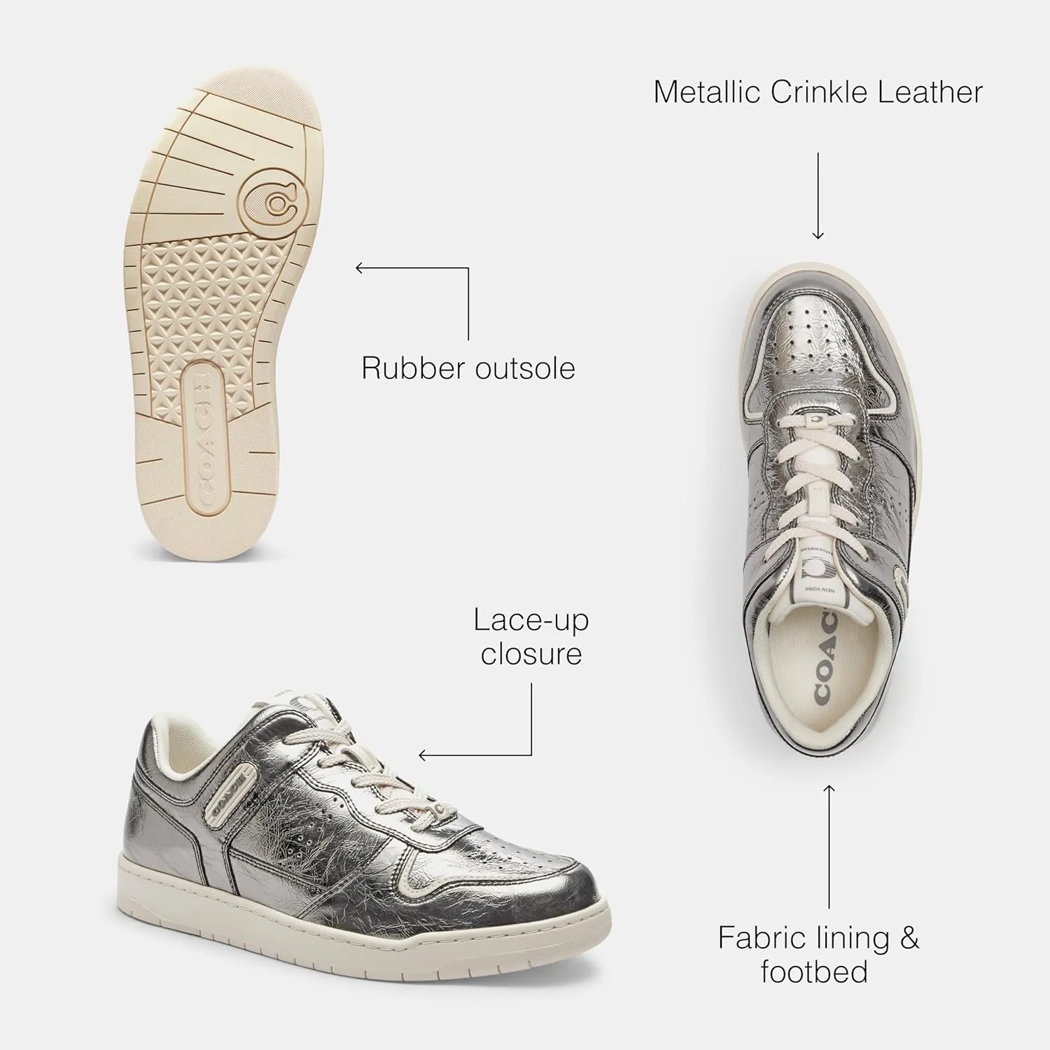 COACH Women's C201 Sneaker