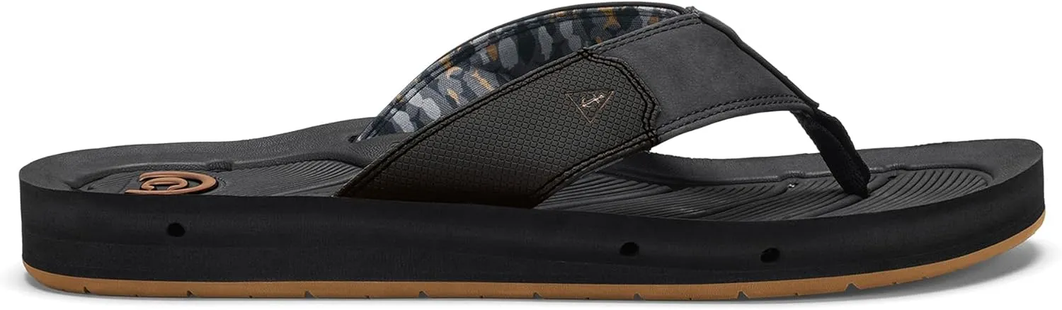 Cobian Men’s Draino 3 Water-friendly Synthetic Suede Strap Flip-Flop Sandals