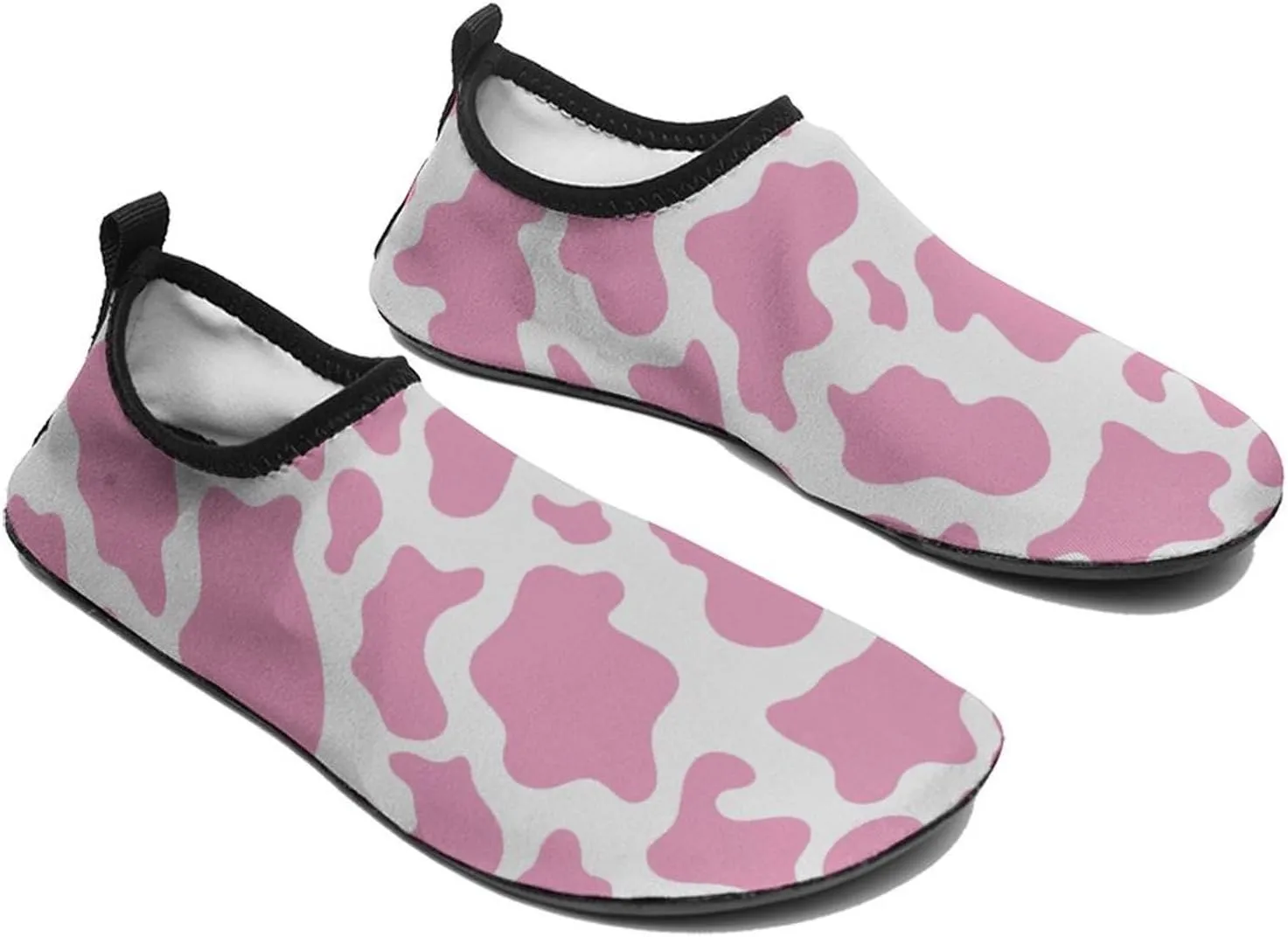 Cow Pattern Wading Shoe Non Slip Water Shoes Quick Dry Barefoot Aqua Socks Rain Boots Walking Shoes Sport Footwear