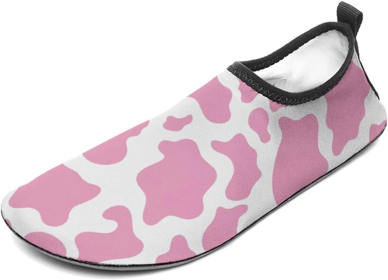 Cow Pattern Wading Shoe Non Slip Water Shoes Quick Dry Barefoot Aqua Socks Rain Boots Walking Shoes Sport Footwear