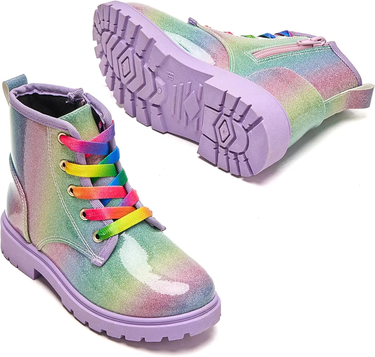 Daclay Girls' Boots Children's Boots Outdoor Boots Girls' Plush Short Boots Boys' boots