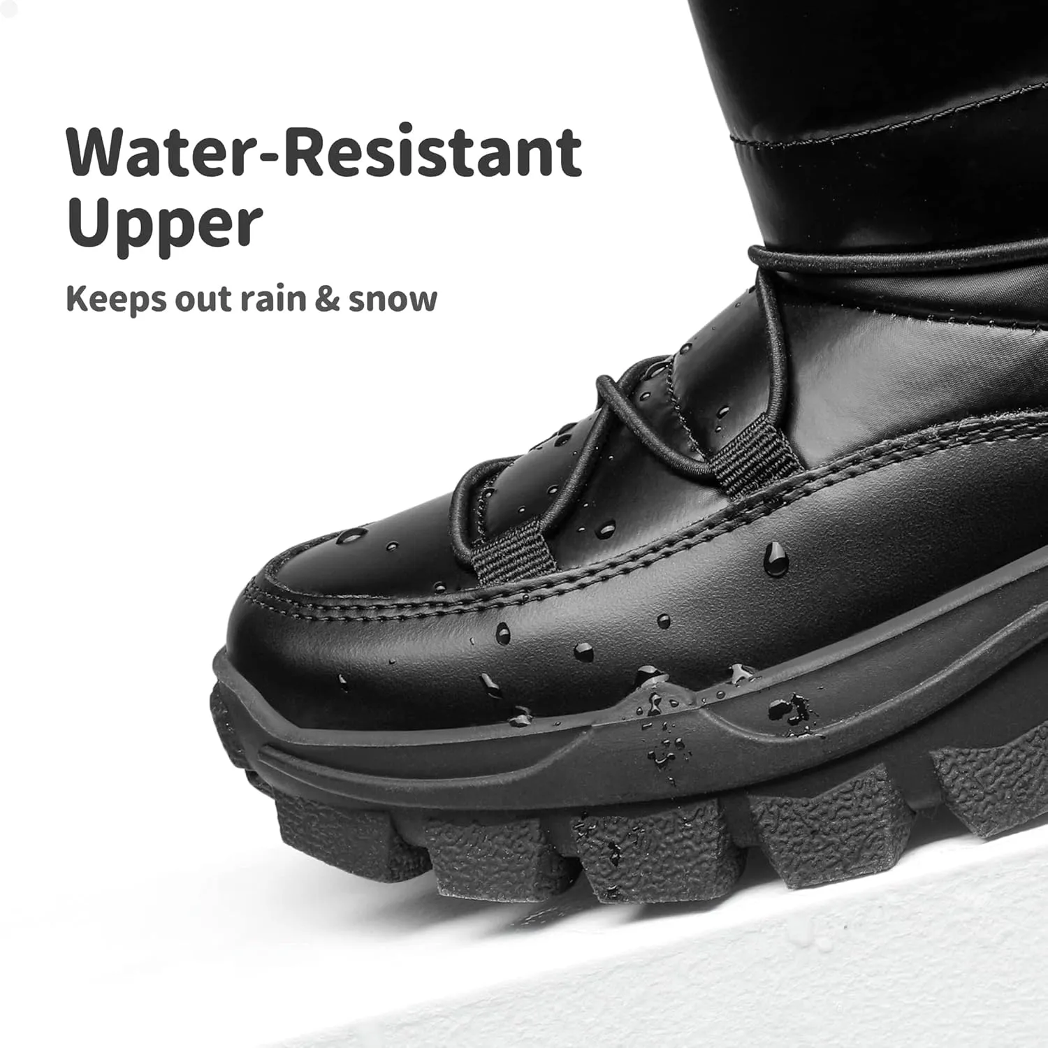 DREAM PAIRS Girls Boys Snow Boots Slip Resistant Outdoor Warm Ankle Winter Shoes Toddler/Little Kid