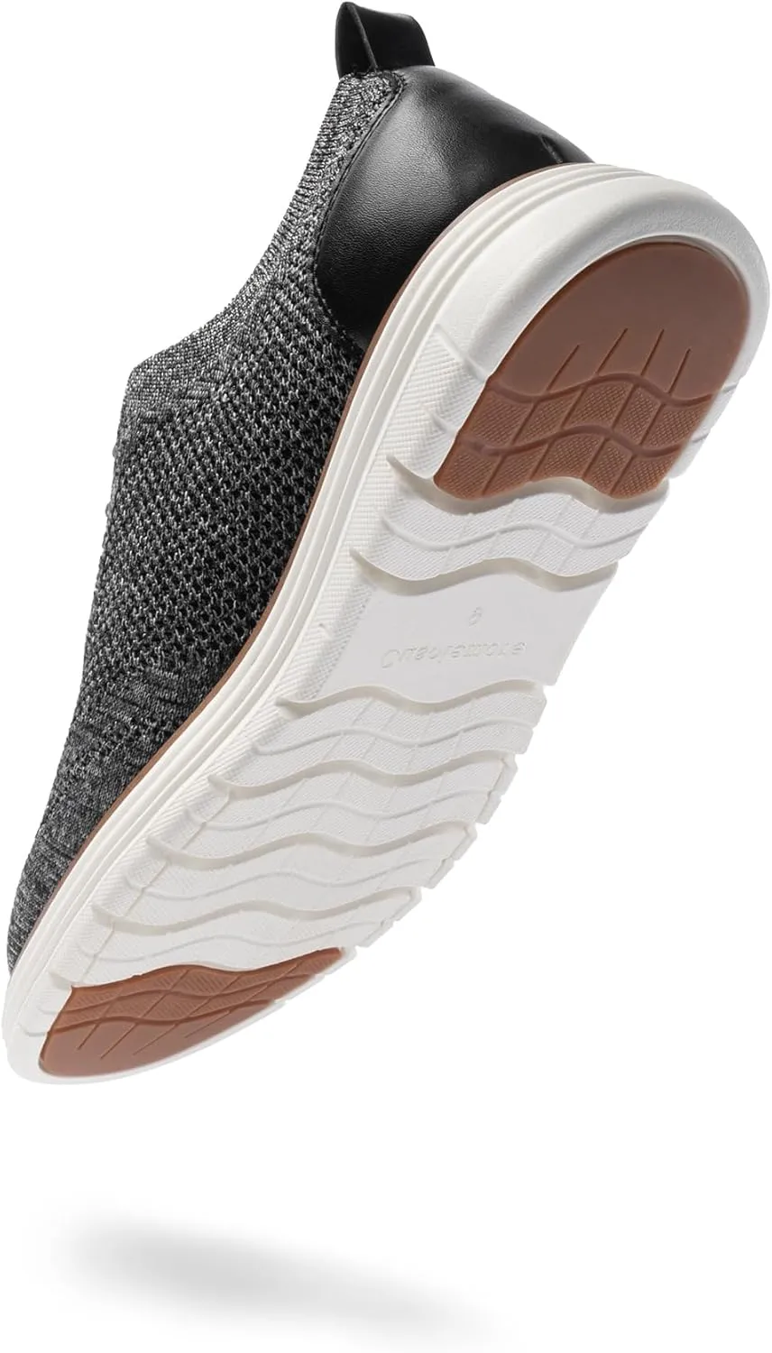 Dress Shoes for Men Sporty Oxfords Dress Sneakers Comfortable Brogue Wingtip Business Casual Shoes, Non Slip Rubber EVA Outsole